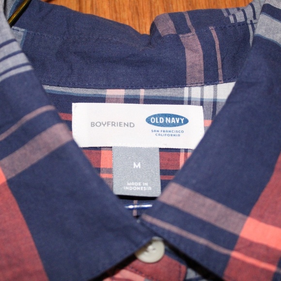 Old Navy boyfriend button up - Picture 2 of 3